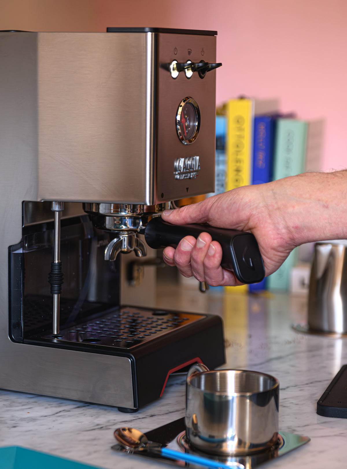 EXKLUSIVE AKTION GAGGIA BARISTA BUNDLE! / Gaggia Classic UP + MDF 55 Kaffeemühle + 5 Jahre Garantie