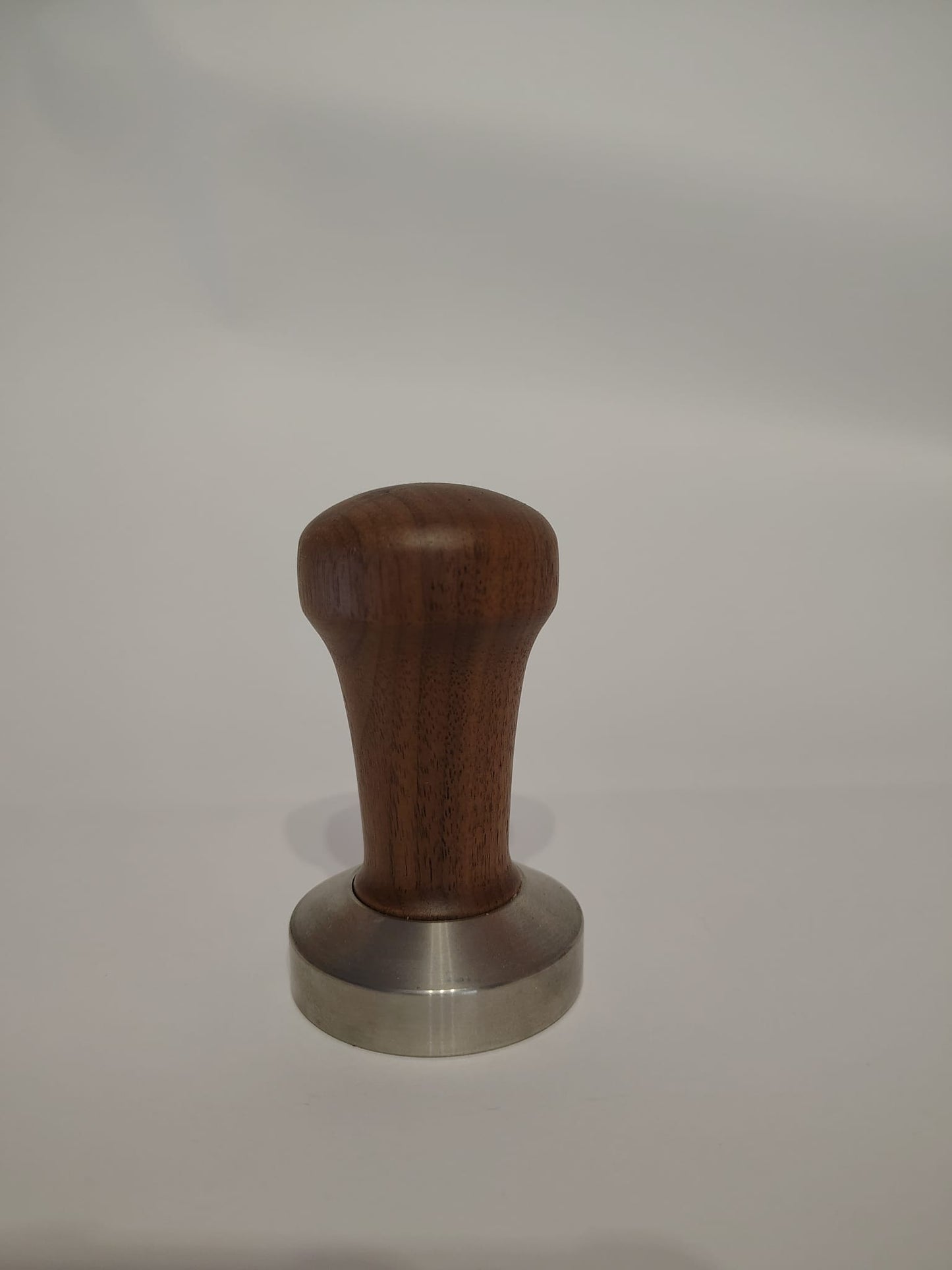 Espresso Tamper 27 mm – Edelstahl mit Holzgriff