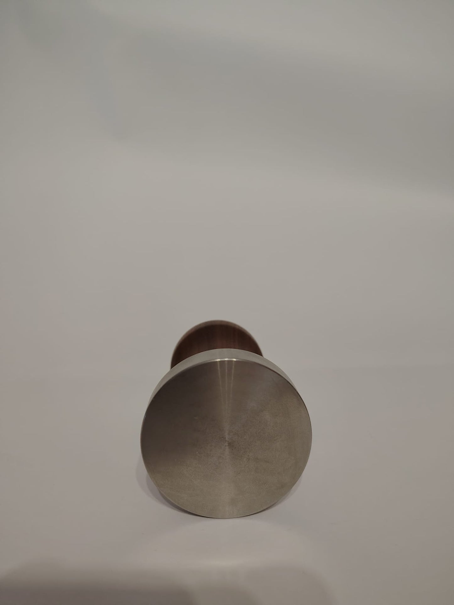 Espresso Tamper 27 mm – Edelstahl mit Holzgriff