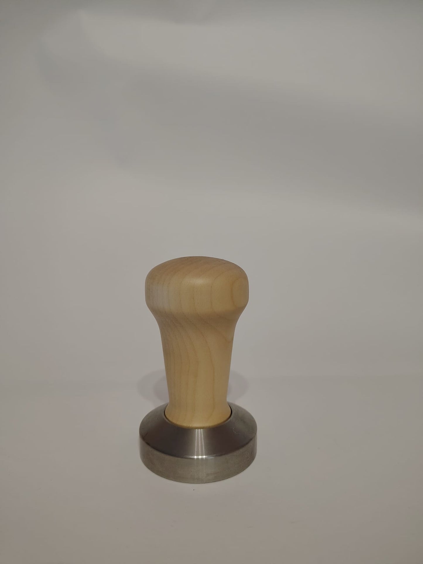 Espresso Tamper 27 mm – Edelstahl mit Holzgriff