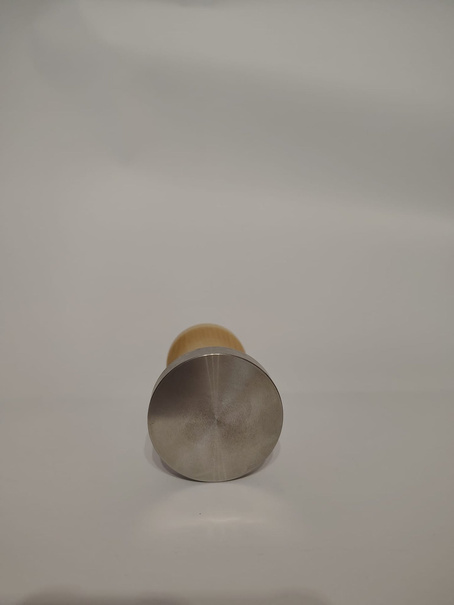 Espresso Tamper 27 mm – Edelstahl mit Holzgriff